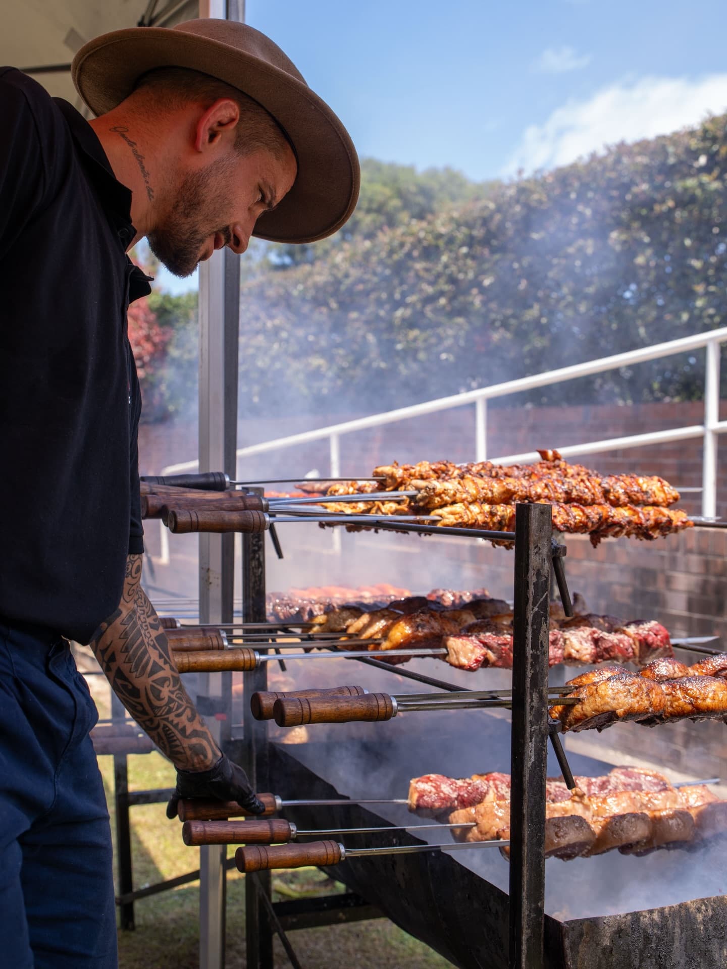 King's BBQ team at work